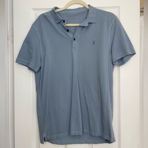 Blue Allsaints Polo